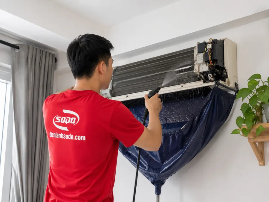 Vệ sinh máy lạnh