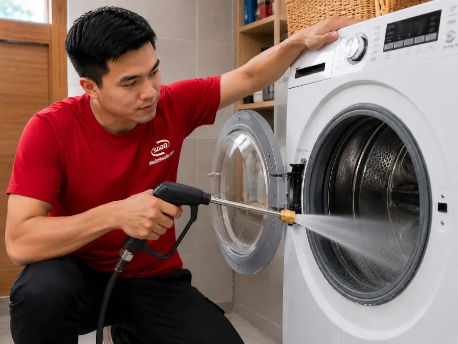 Vệ sinh máy giặt